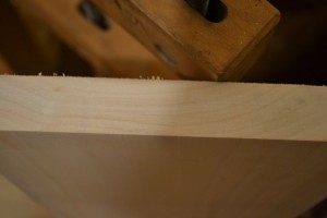 This is the finish that a well-sharpened miter saw is capable of delivering.