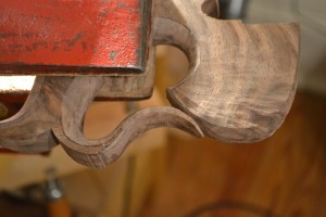 After narrowing, but before further refinement to create a consistent flat.