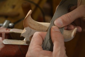 Knocking down a high spot.