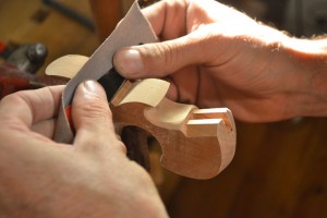 ...and when I sand the horns...