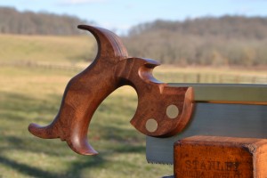 Closeup of the handle.