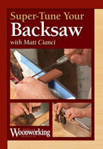 Super-Tune Your Backsaw DVD cover shot