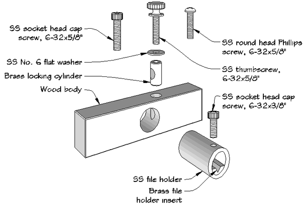 RakeMaker I exploded diagram