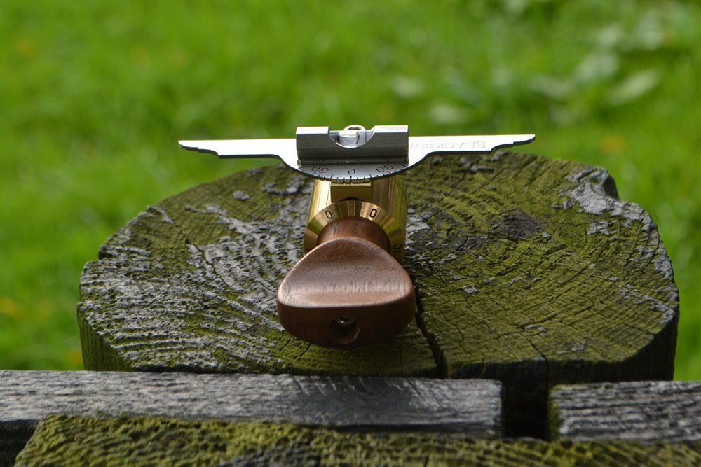 RakeMaker II picture with walnut handle