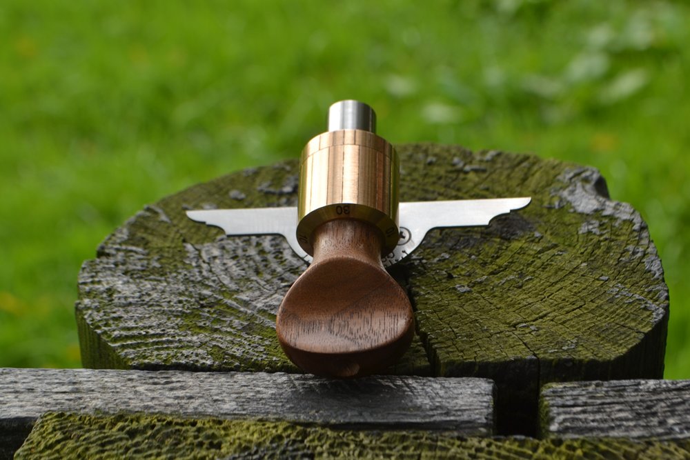 RakeMaker II picture with walnut handle