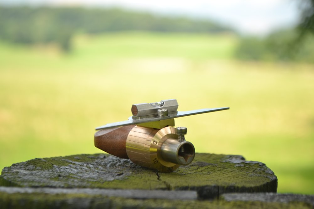 RakeMaker II picture with walnut handle