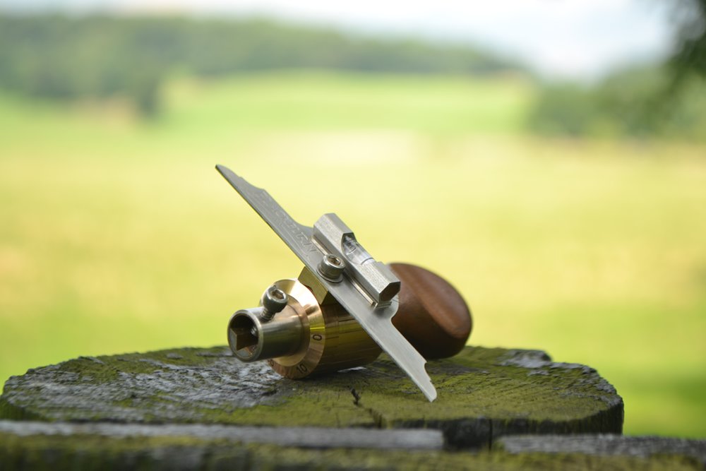 RakeMaker II picture with walnut handle