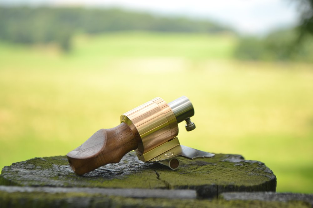 RakeMaker II picture with walnut handle