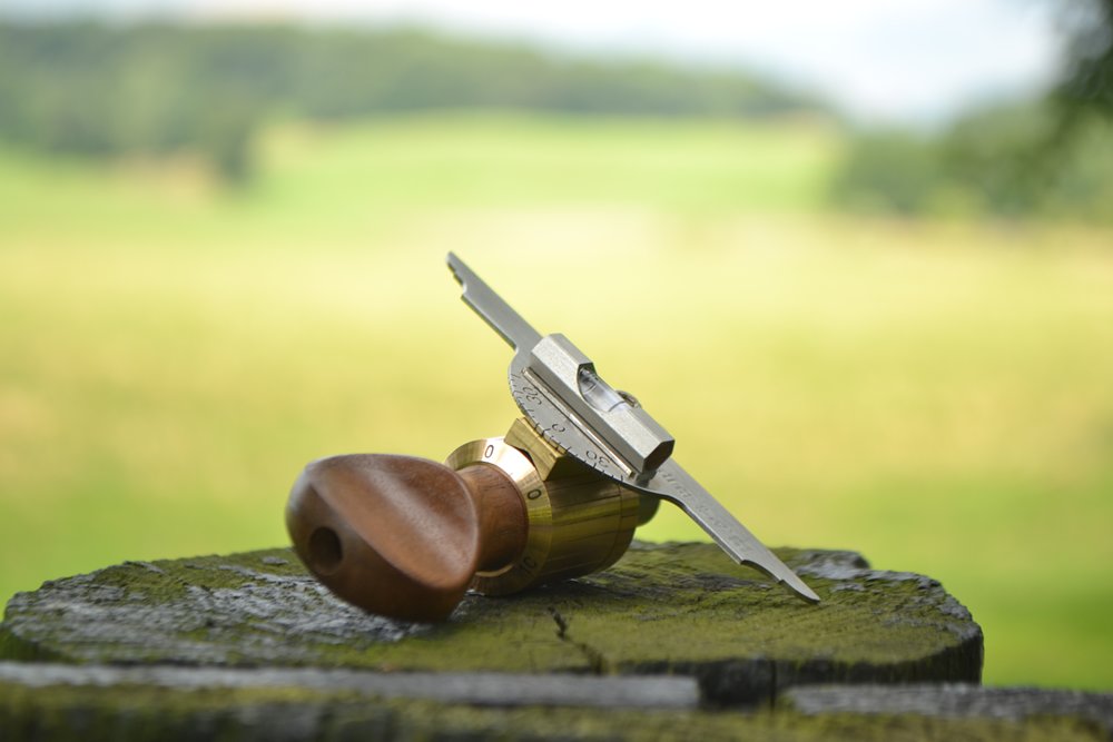 RakeMaker II picture with walnut handle