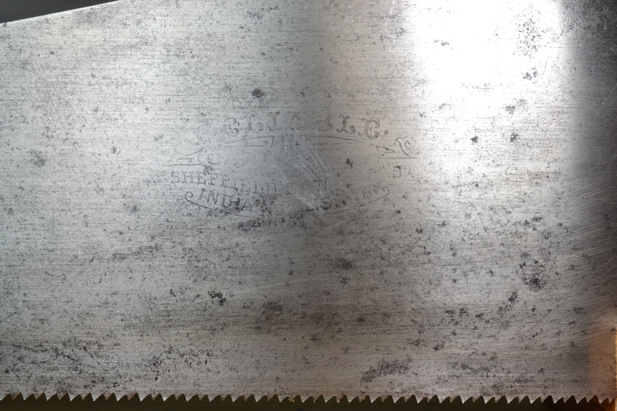 Sheffield Saw Works No. 59 26" 9 ppi cross-cut saw