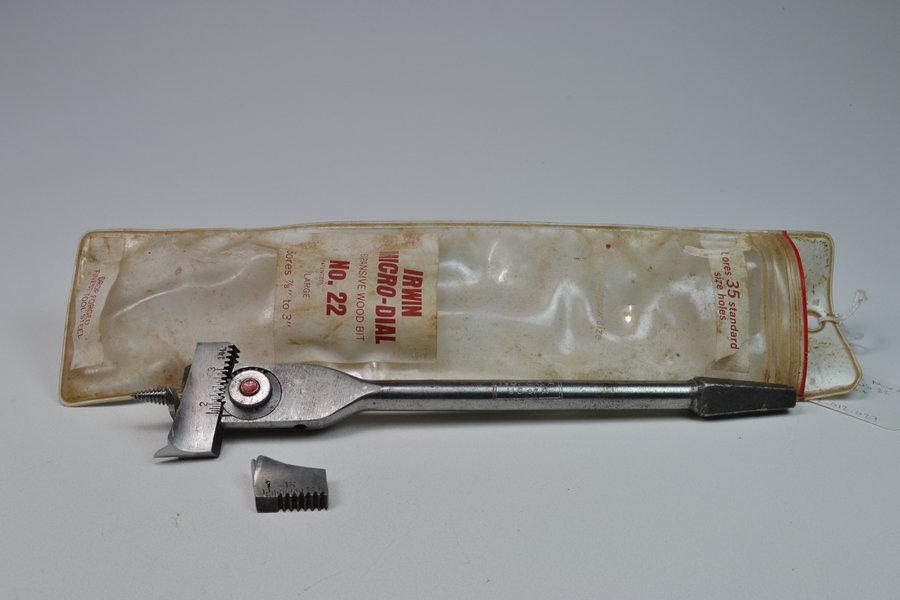 Irwin Micro-Dial No. 22 adjustable auger bit