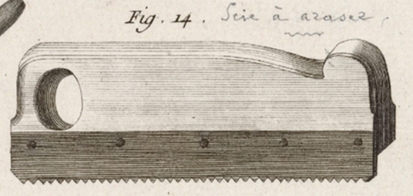 Roubo saw-plane plate