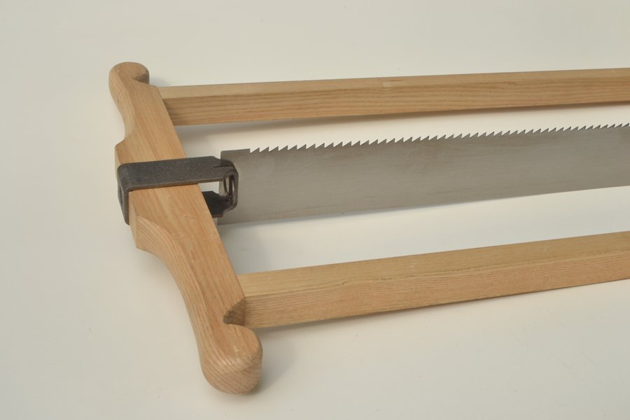 Detail of Roubo frame saw, completed