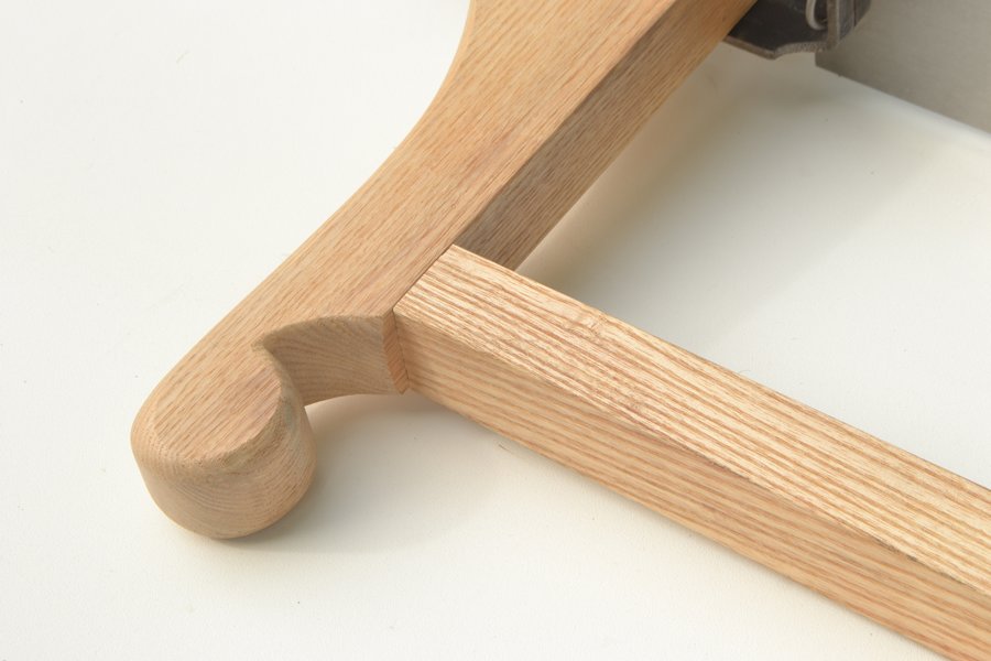 Detail of Roubo frame saw, completed